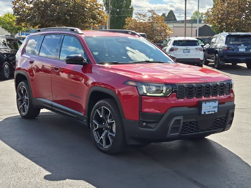New 2026 Red Hot Pearl-Coat Exterior Paint Jeep Limited image 8
