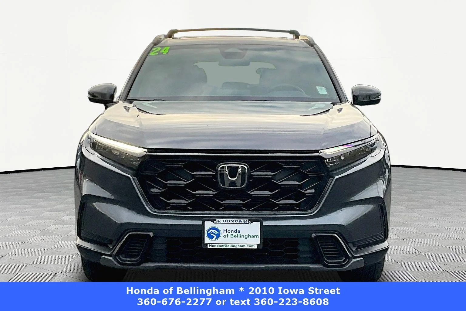 Used 2024 Meteorite Gray Metallic Honda Sport image 2