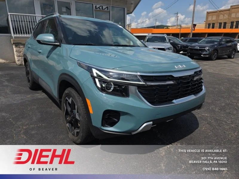 Used 2025 Blue Kia EX image 1