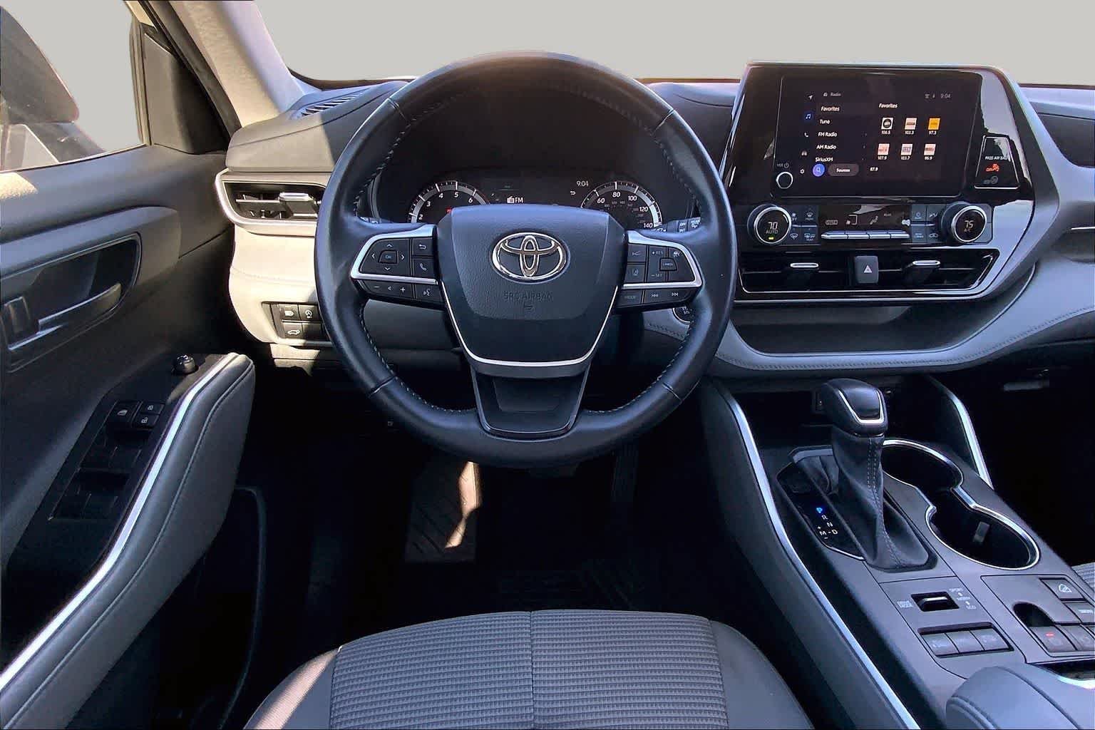 Used 2023 Midnight Black Metallic Toyota LE image 10