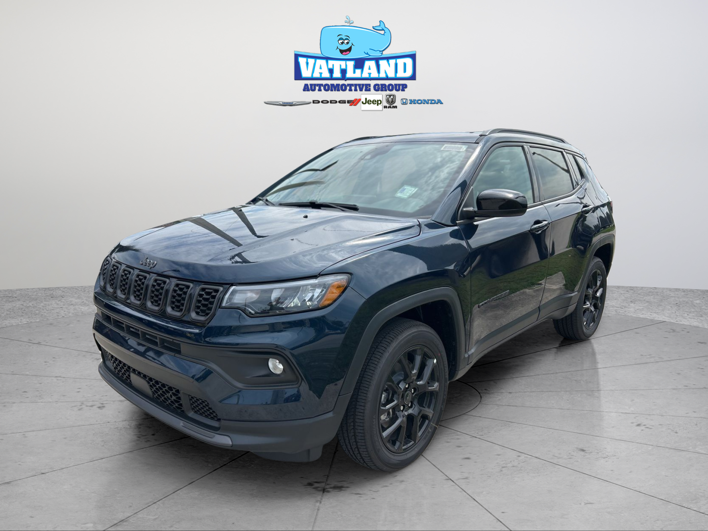 New 2026 Fathom Blue Pearl Coat Jeep Latitude image 1