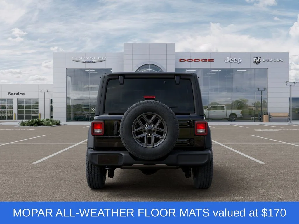 New 2026 Black Jeep Sport S image 8