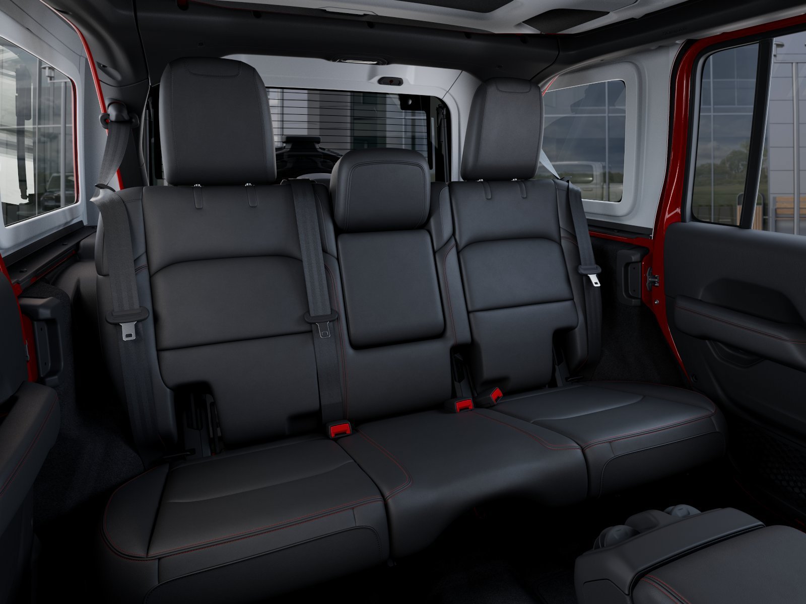 New 2026 Firecracker Red Clear-Coat Exterior Paint Jeep Rubicon X 4-Door image 15