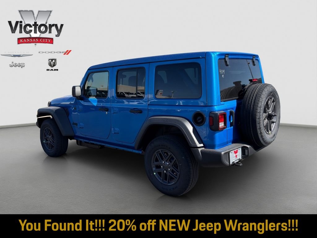 New 2026 Hydro Blue Pearl-Coat Exterior Paint Jeep Sport S image 5