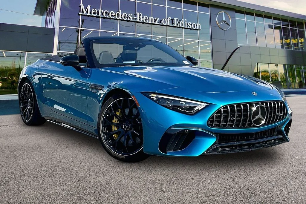 Certified Used 2022 Black Mercedes-Benz SL 63 AMG® image 1