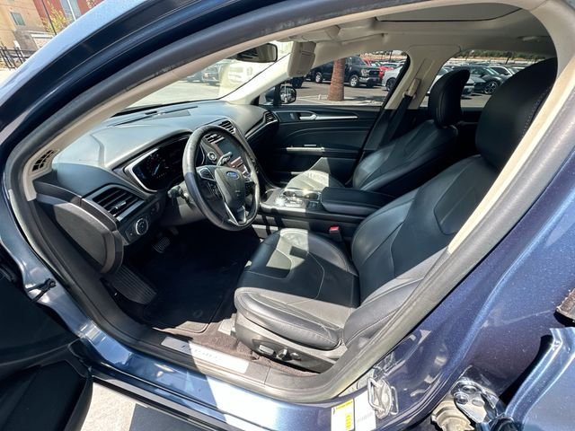 Used 2019 Blue Ford Titanium image 22