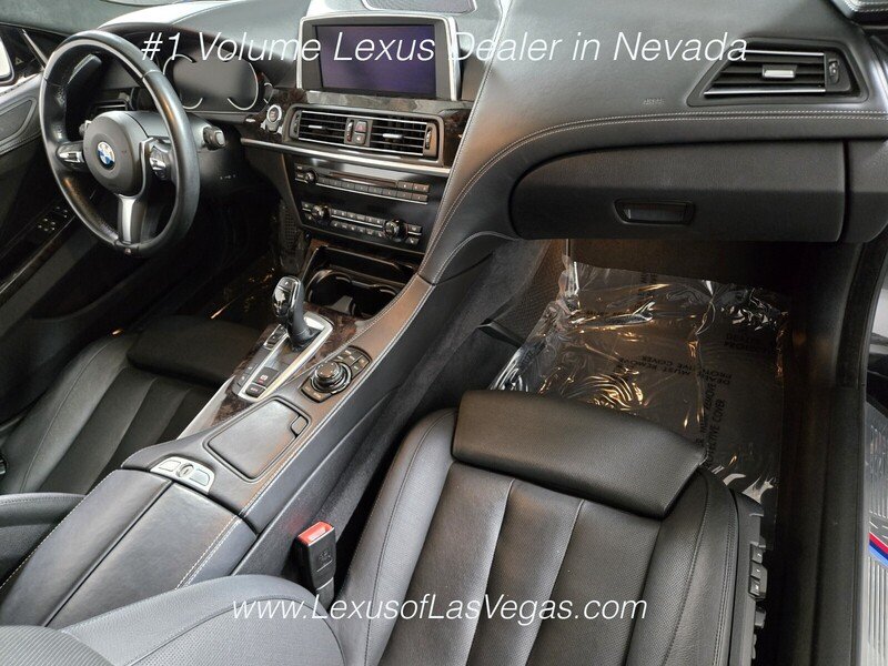 Used 2014 Black Sapphire Metallic BMW 640i Gran Coupe image 24