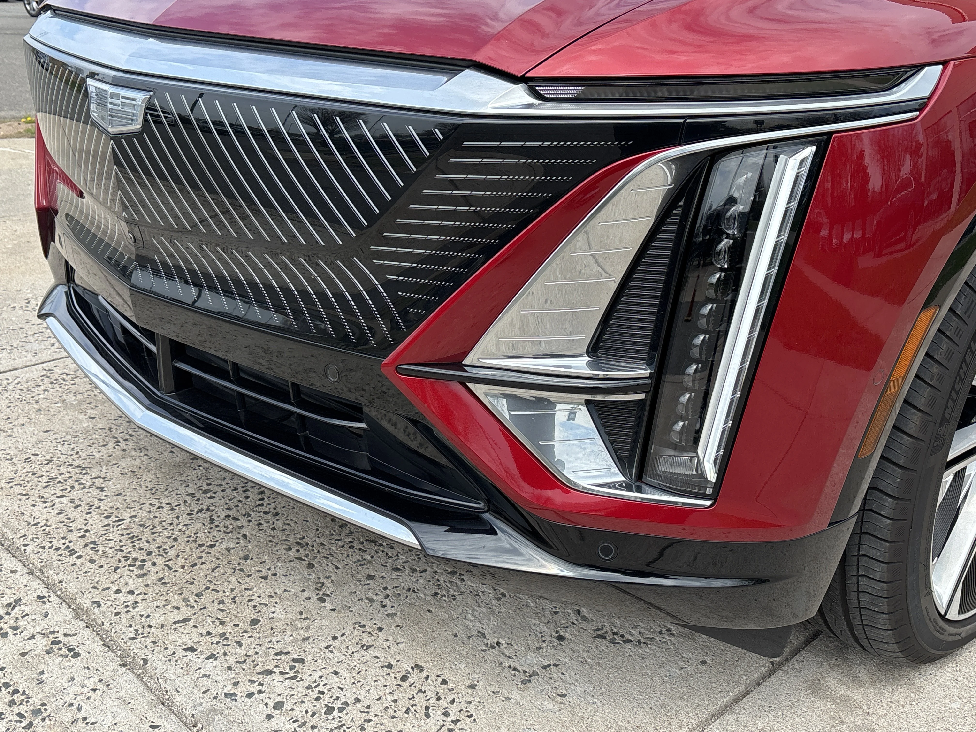 Used 2025 Radiant Red Tintcoat Cadillac Luxury image 16