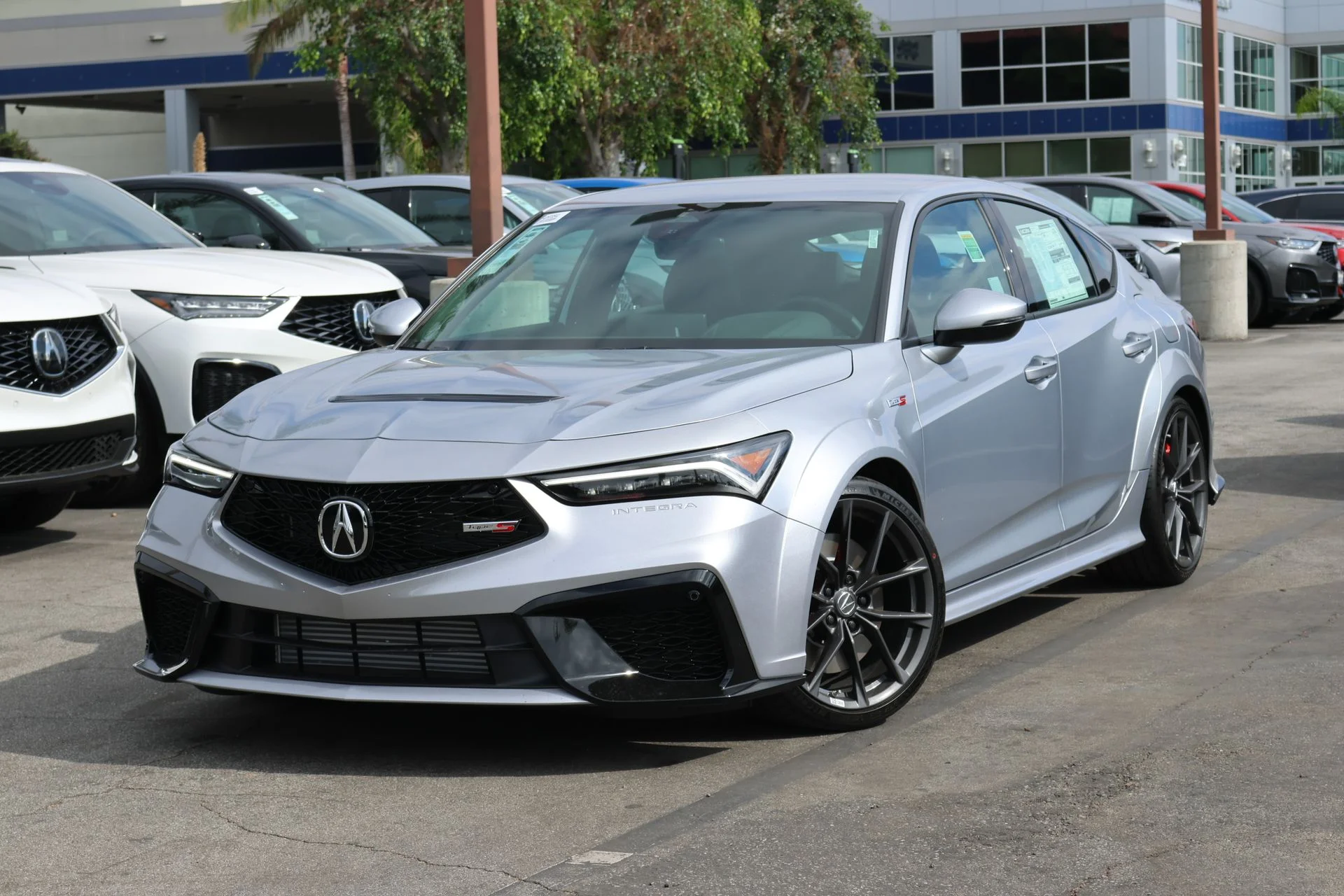 New 2026 Solar Silver Metallic Acura FWD TYPE S image 1