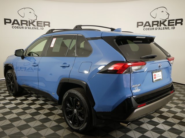 Certified Used 2024 Cavalry Blue Toyota Hybrid SE w/ Weather Pkg image 7
