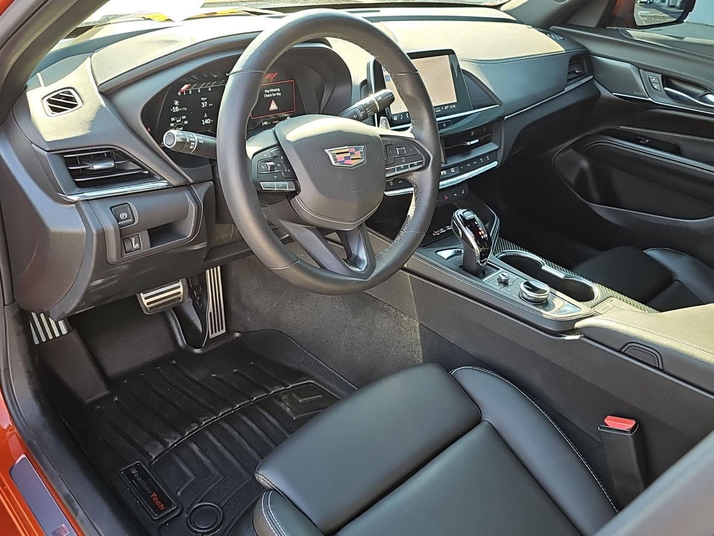 Used 2023 Blaze Orange Metallic Cadillac Blackwing image 13