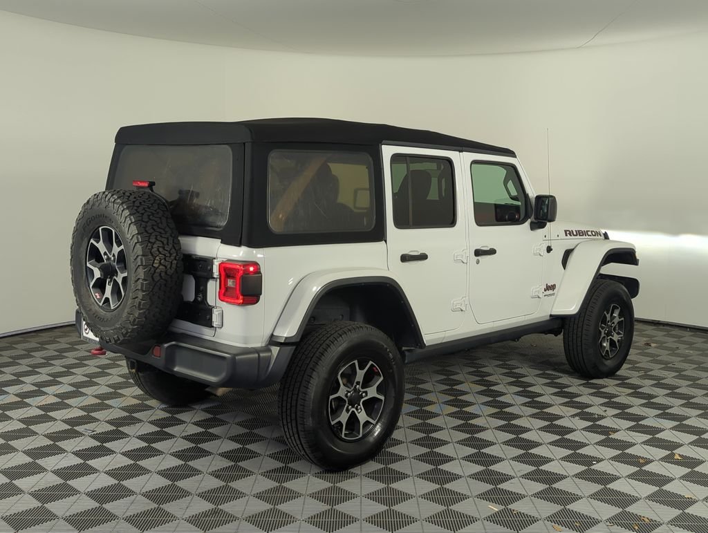 Used 2019 White Jeep Unlimited Rubicon image 4