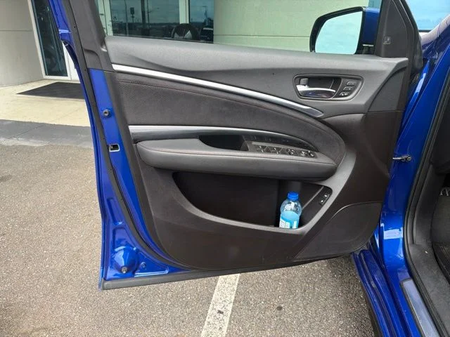 Used 2019 Blue Acura 3.5L Technology Pkg w/A-Spec Pkg image 10