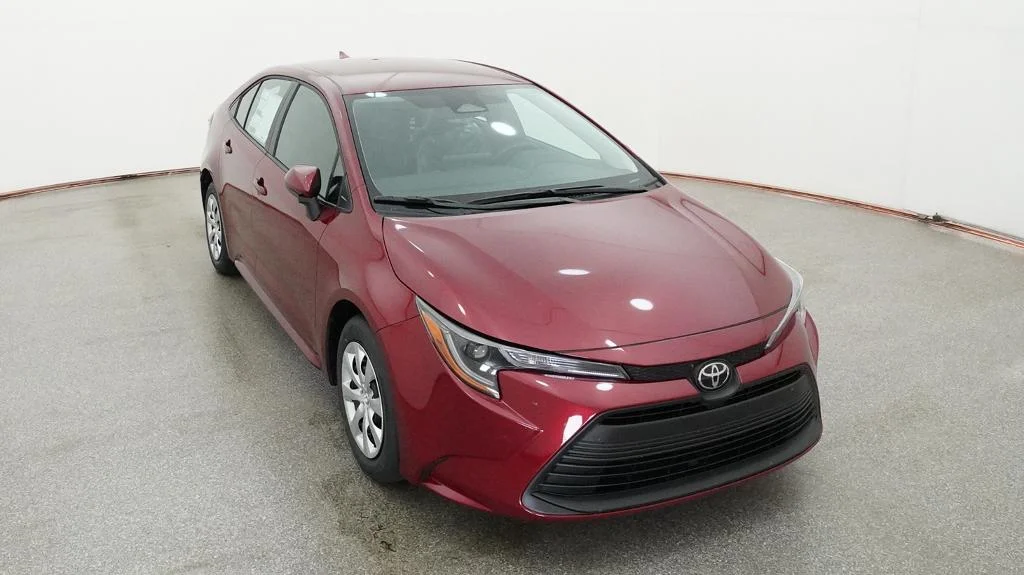New 2026 Ruby Flare Pearl Toyota LE image 8