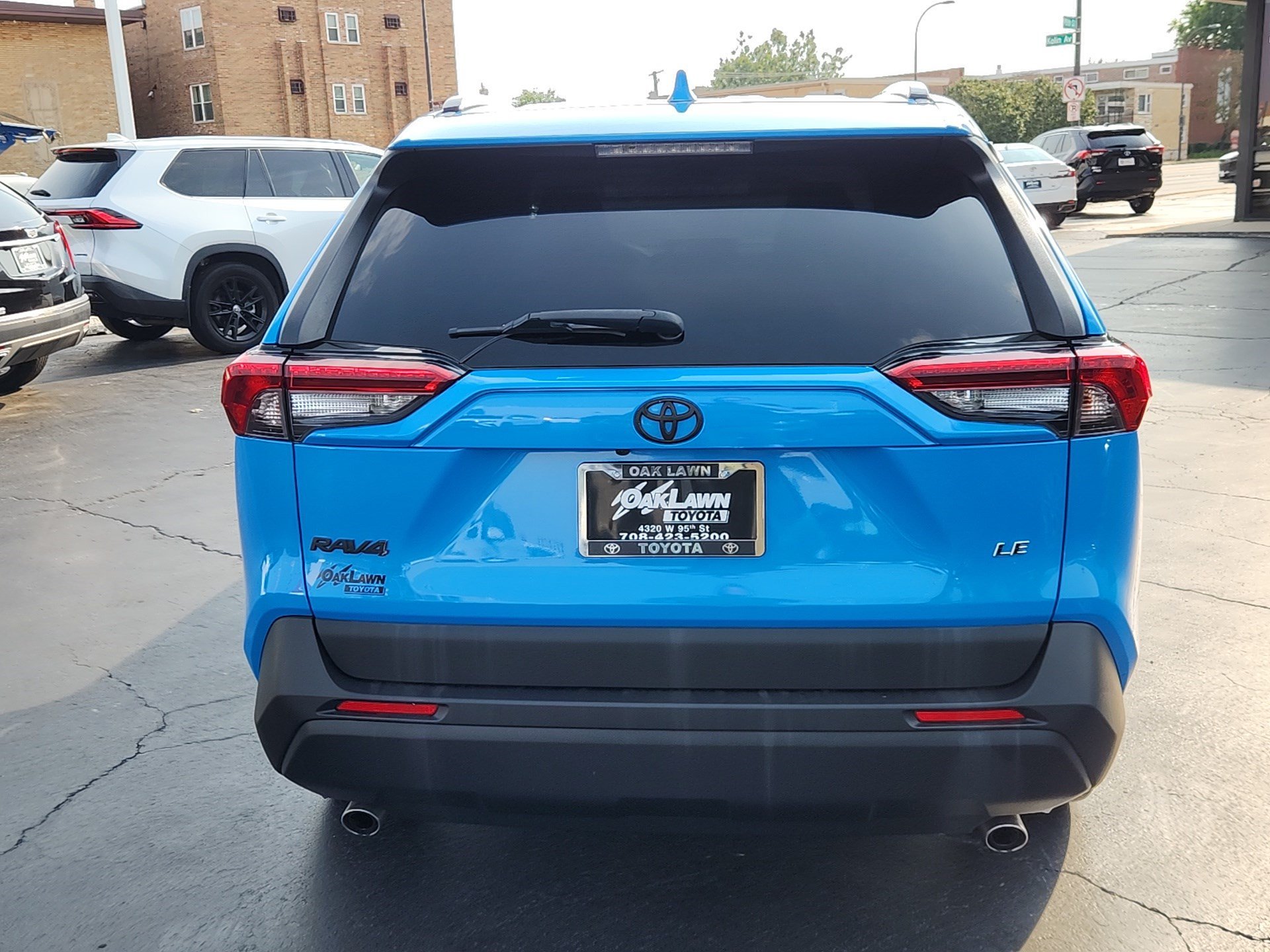 Used 2020 Blue Flame Toyota LE image 6