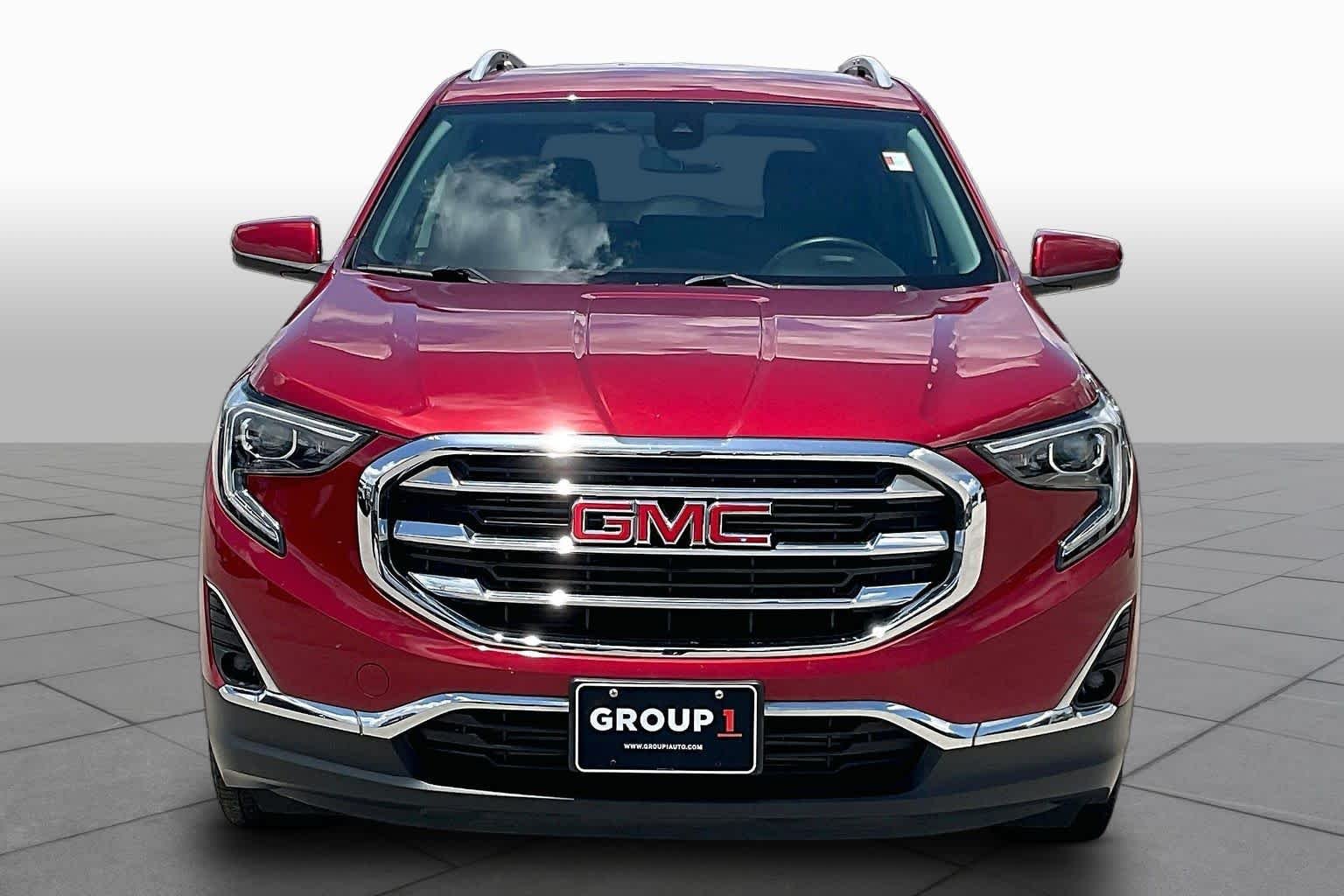 Used 2020 Red Quartz Tintcoat GMC SLT image 4