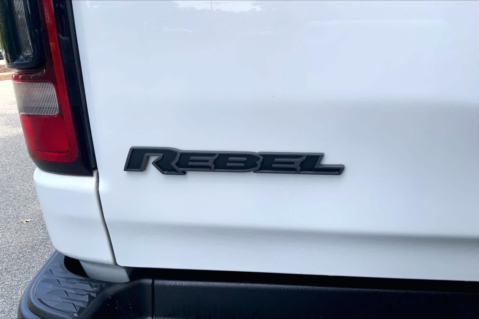 Used 2021 Bright White Clear Coat Ram Rebel image 9