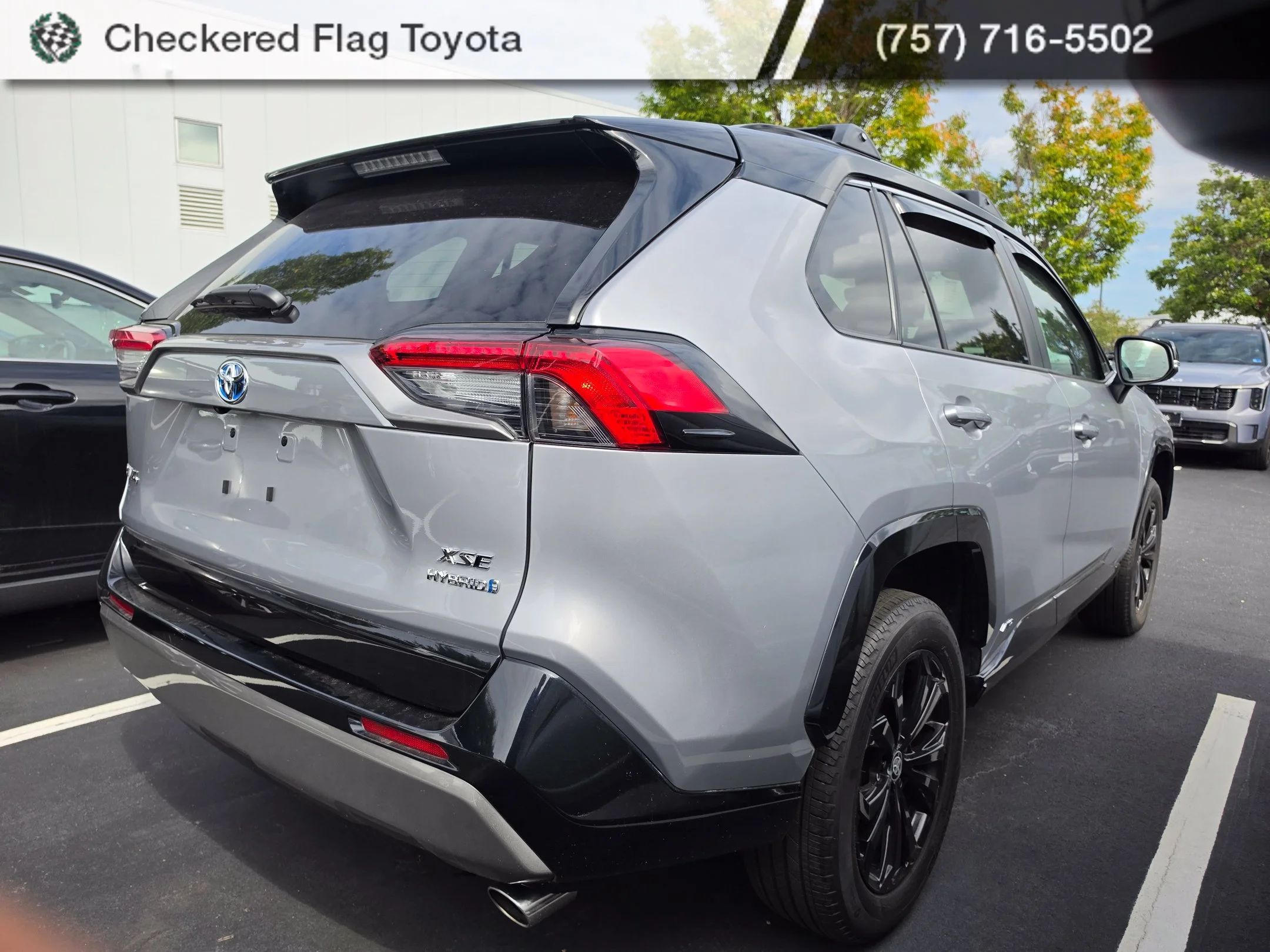 Used 2024 Silver Sky Metallic/Midnight Black Metallic Toyota XSE image 6