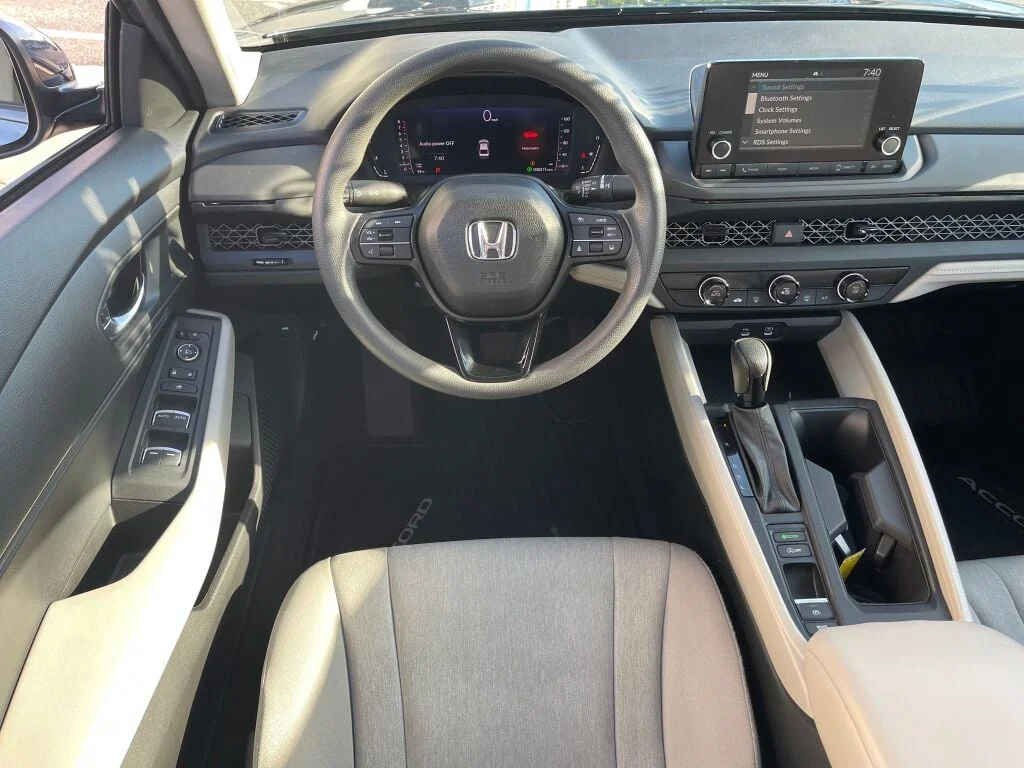 Used 2024 Meteorite Gray Metallic Honda LX image 2