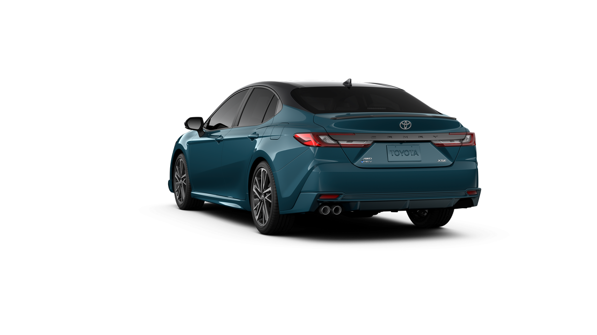 New 2026 Ocean Gem with Midnight Black Metallic roof Toyota XSE image 24