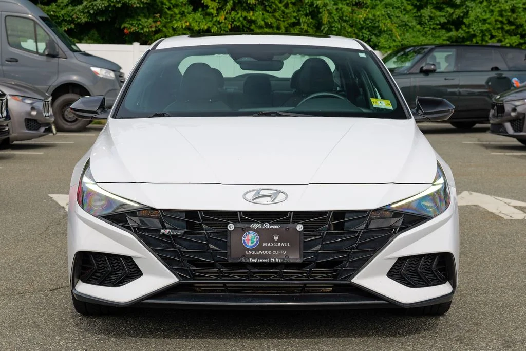 Used 2021 Ceramic White Hyundai N Line image 2
