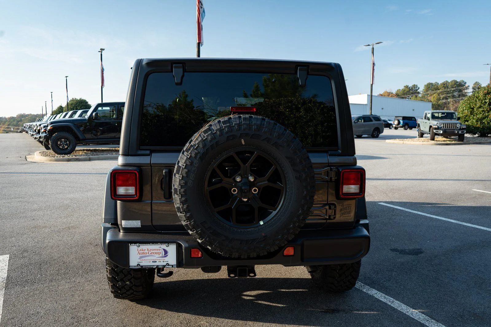 New 2026 Granite Crystal Metallic Clear-Coat Exterior Paint Jeep Willys image 8