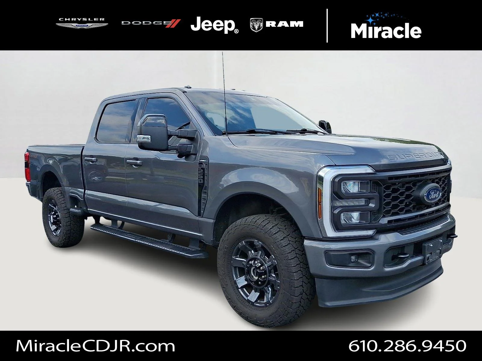 Used 2024 Carbonized Gray Metallic Ford LARIAT image 1