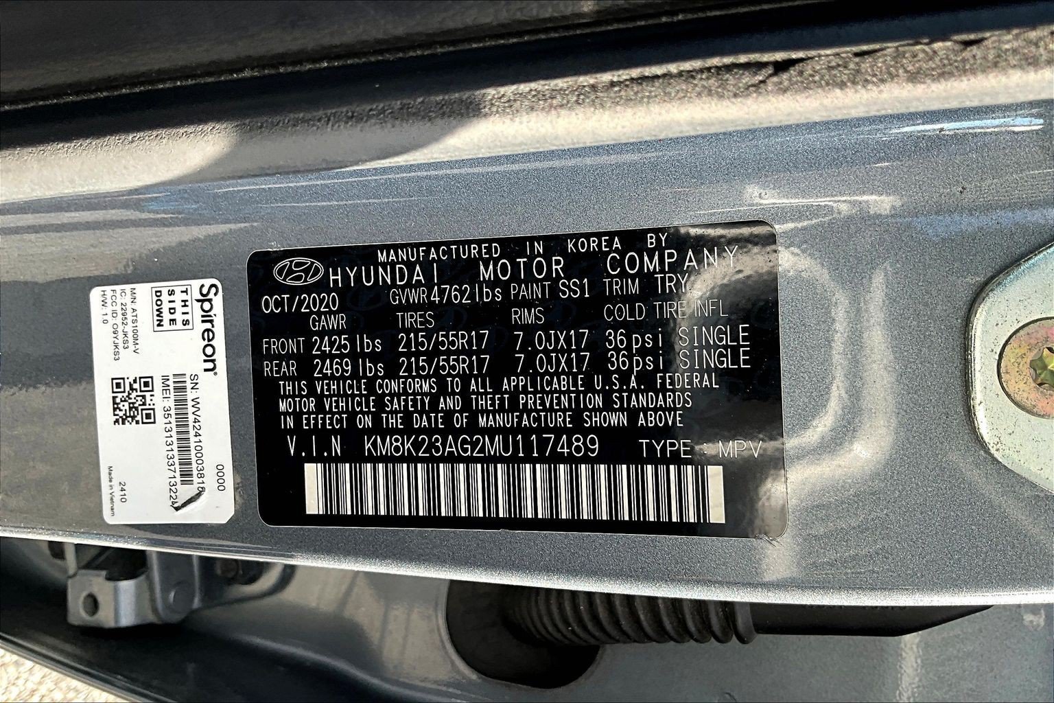 Used 2021 Silver Hyundai SEL image 16