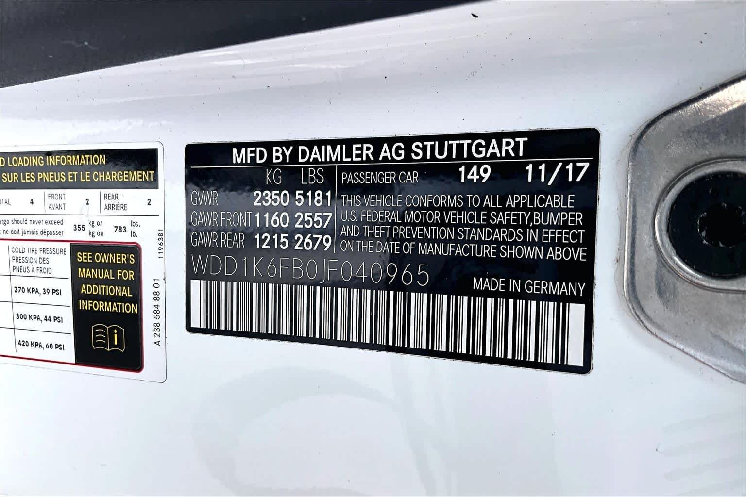 Used 2018 Polar White Mercedes-Benz E 400 image 30