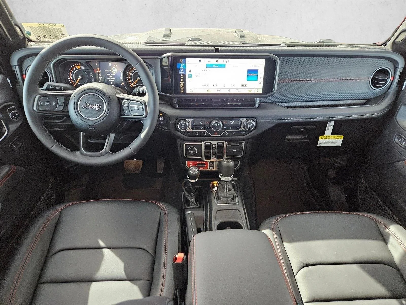 New 2026 Black Clearcoat Jeep Rubicon X image 11
