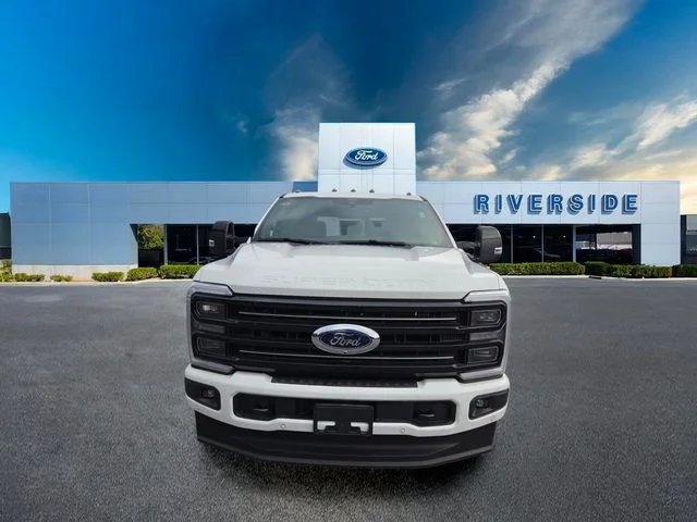 New 2026 Star White Metallic Tri-Coat Ford F-250® Platinum® image 2