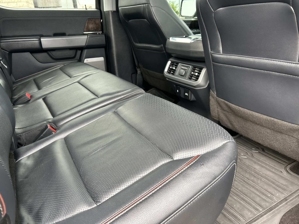 Used 2021 Agate Black Metallic Ford Lariat image 21