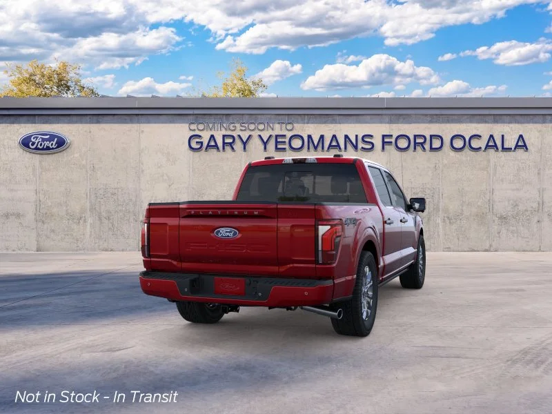 New 2026 Ruby Red Metallic Tinted Clearcoat Ford Platinum® image 8
