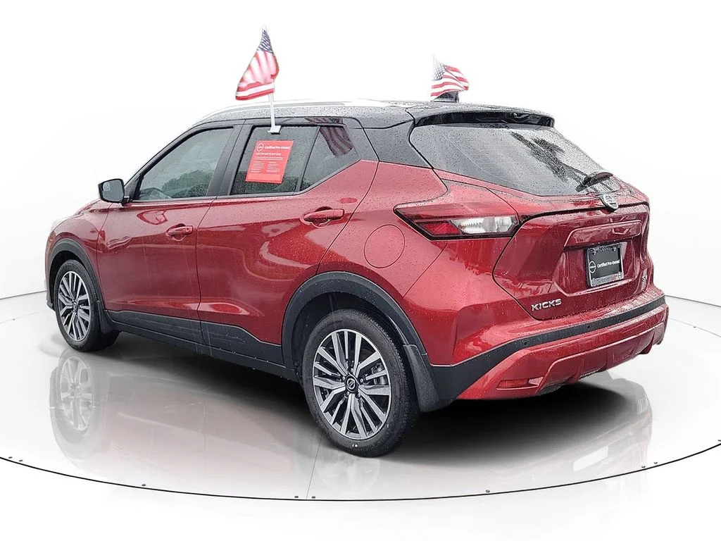 Certified Used 2021 Red Nissan SV image 5