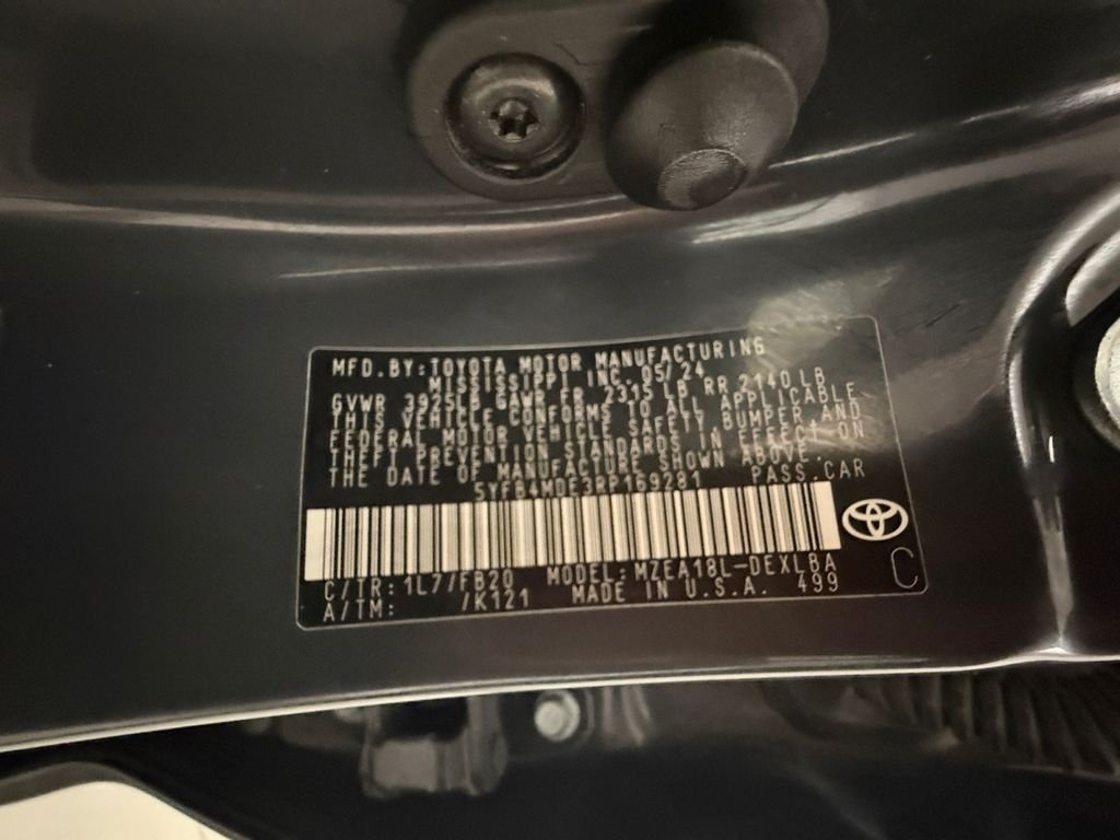Used 2024 Gray Toyota LE image 20