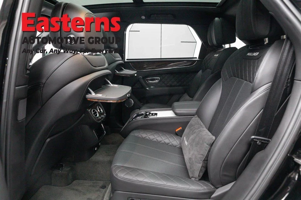 Used 2018 Black Bentley Mulliner image 48