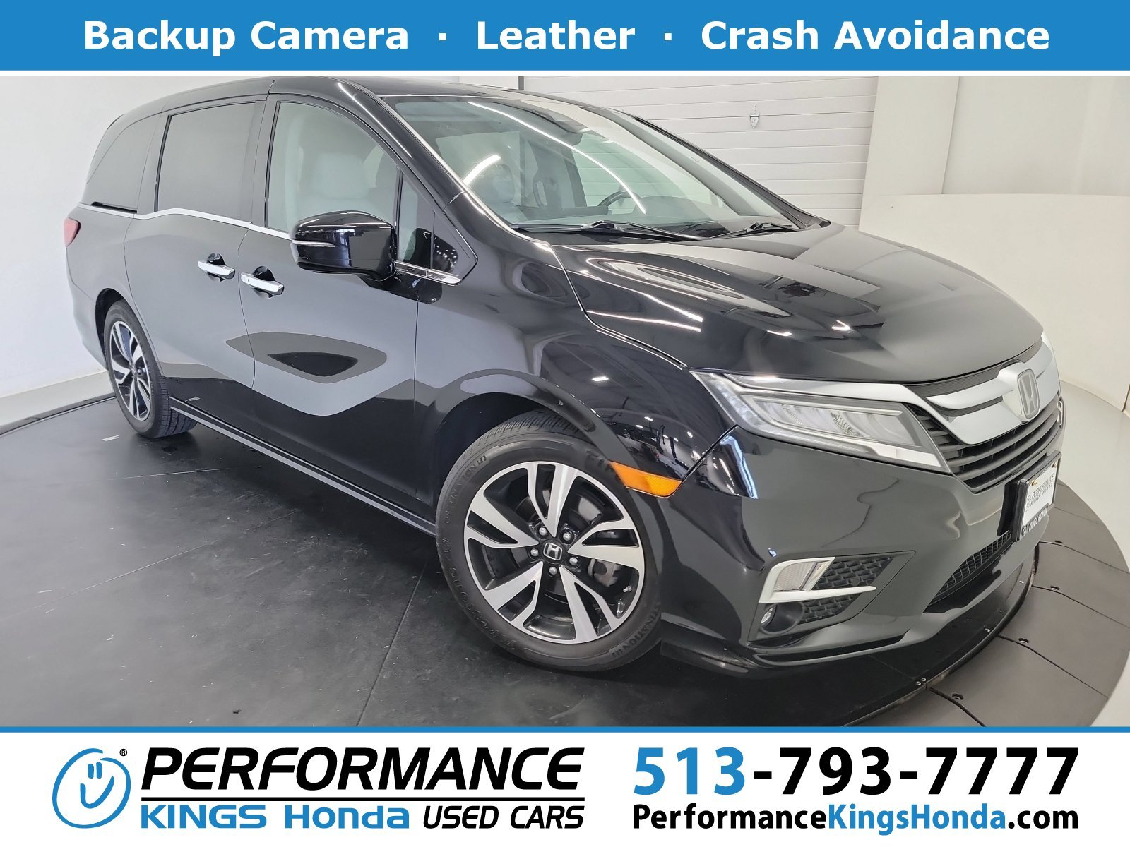 Used 2019 Crystal Black Pearl Honda Elite image 1