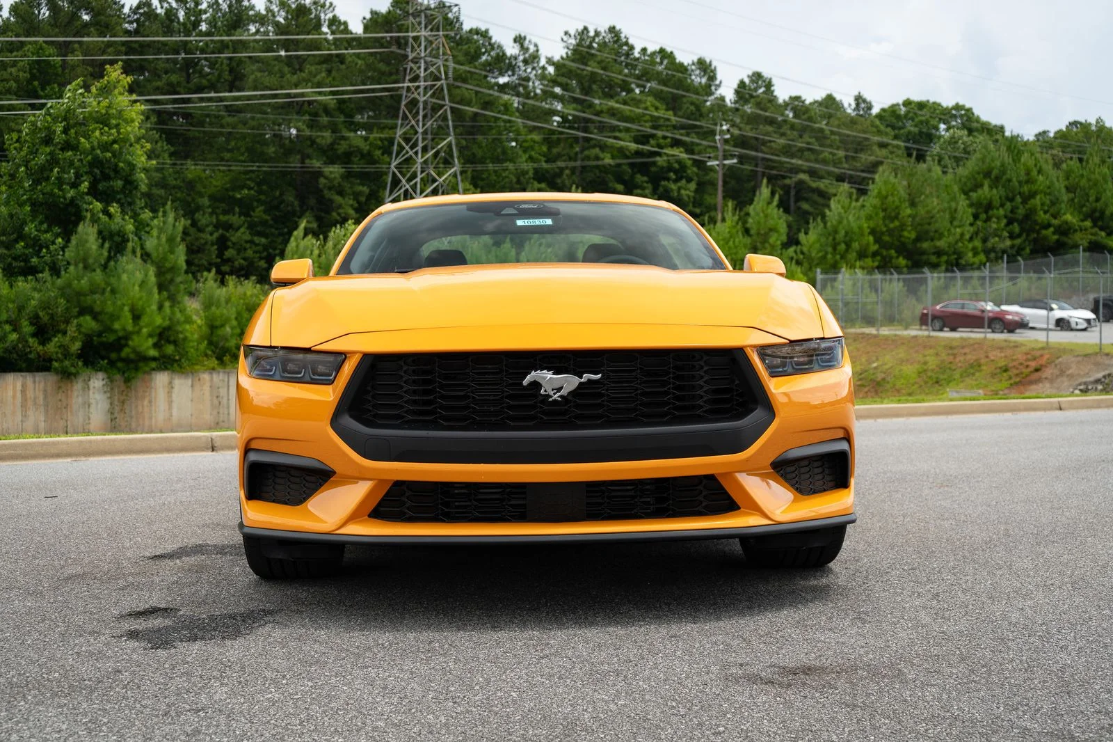 New 2026 Orange Fury Metallic Tri-coat Ford EcoBoost® Premium Fastback image 2