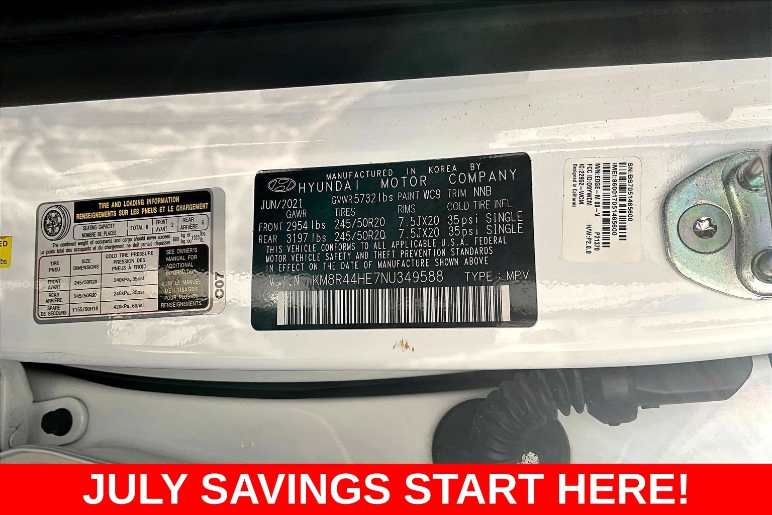 Used 2022 White Hyundai SEL image 25