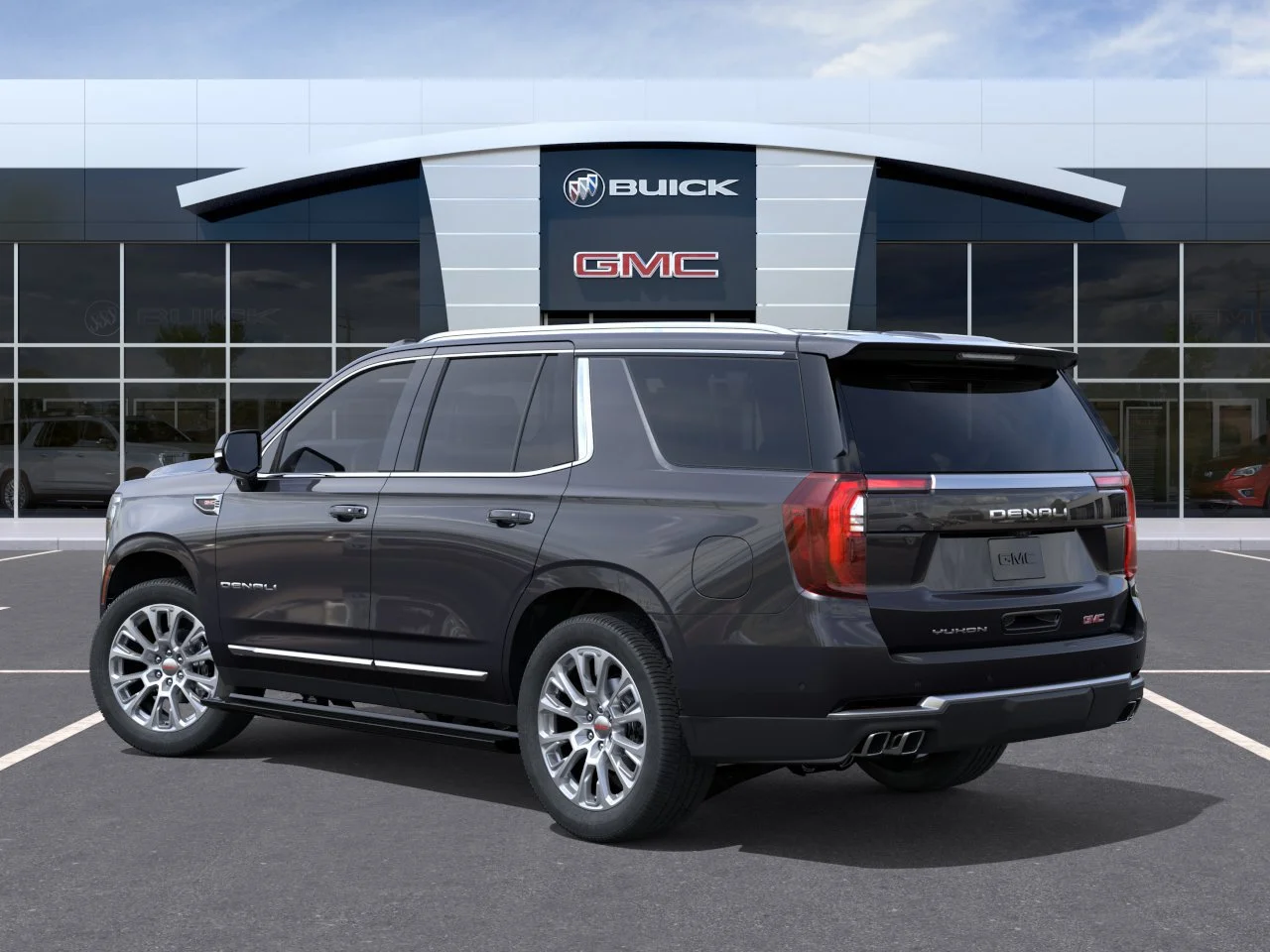 New 2027 Titanium Rush Metallic GMC Denali image 3