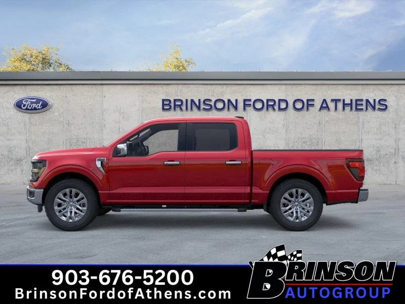 New 2026 Ruby Red Metallic Tinted Clearcoat Ford XLT image 3