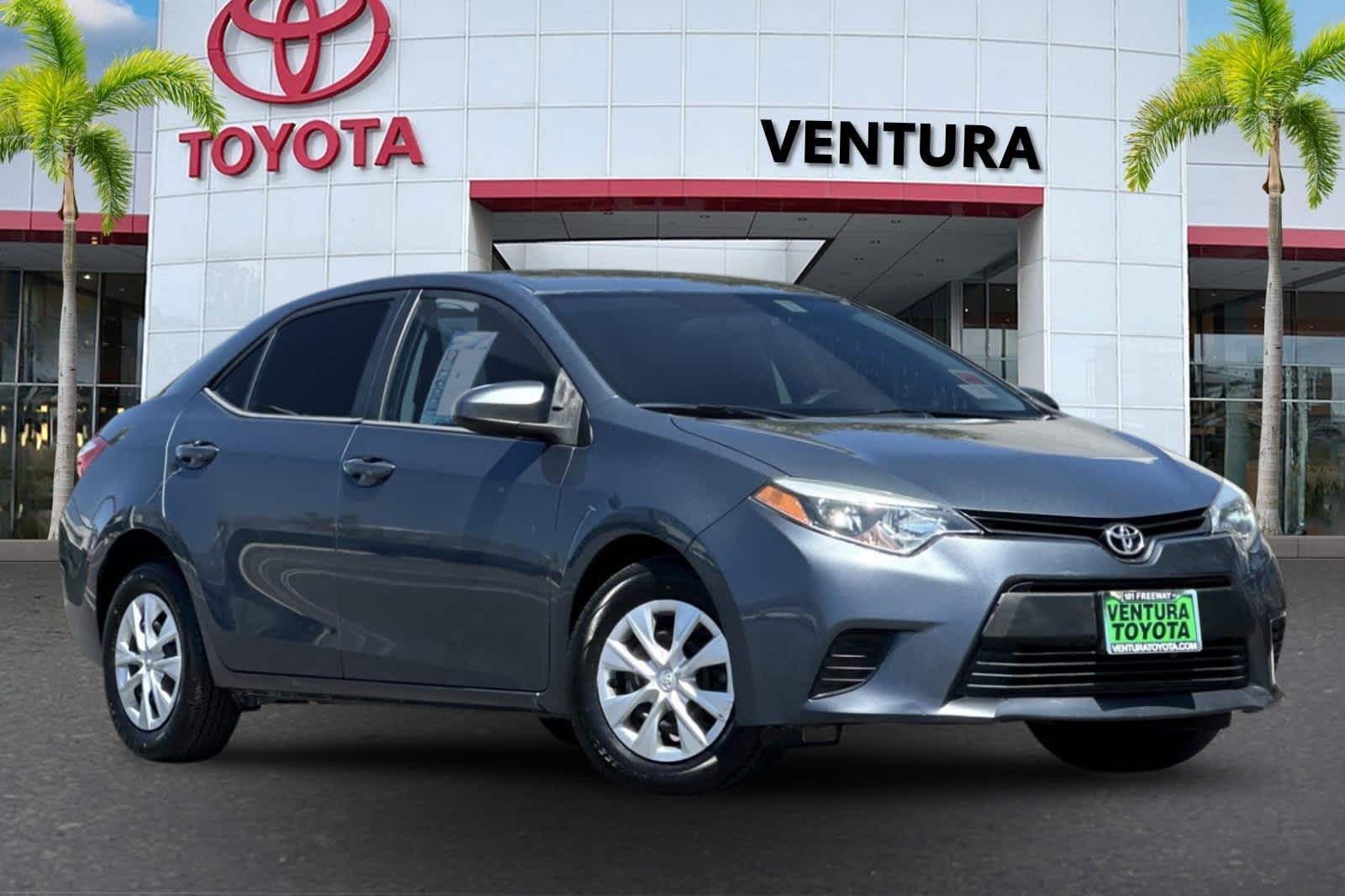 Used 2014 Toyota Corolla L with VIN 5YFBURHE2EP170021 for sale in Ventura, CA
