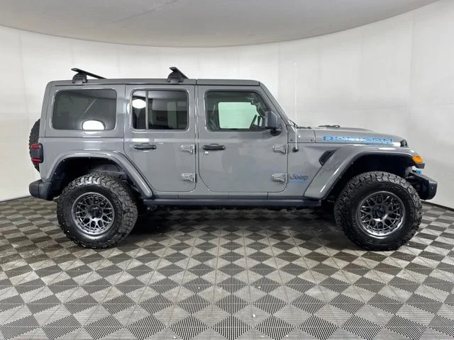 Used 2021 Sting-Gray Clearcoat Jeep Unlimited Rubicon 4xe image 2