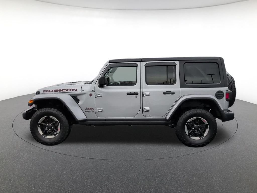 Certified Used 2018 Silver Jeep Unlimited Rubicon image 15