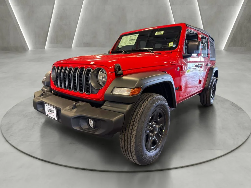 New 2026 Firecracker Red Clearcoat Jeep Sport image 3