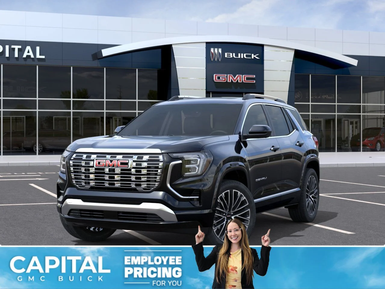 New 2026 EBONY TWILIGHT METALLIC GMC AWD Denali image 1