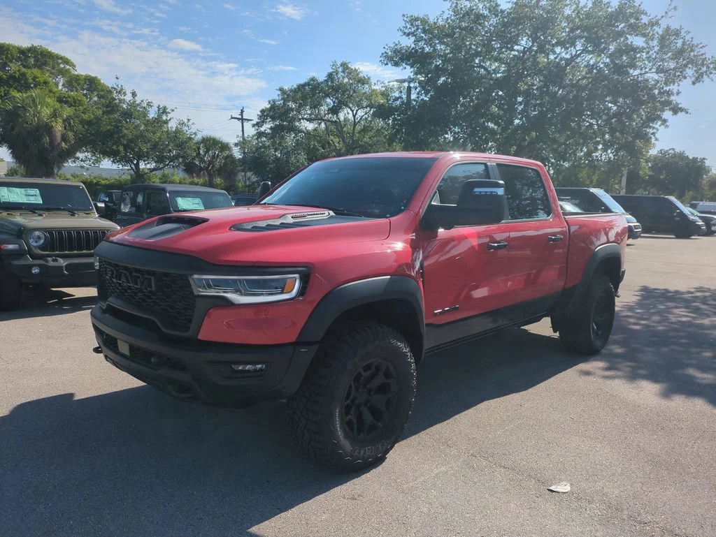 Used 2025 Flame Red Clearcoat Ram RHO image 10