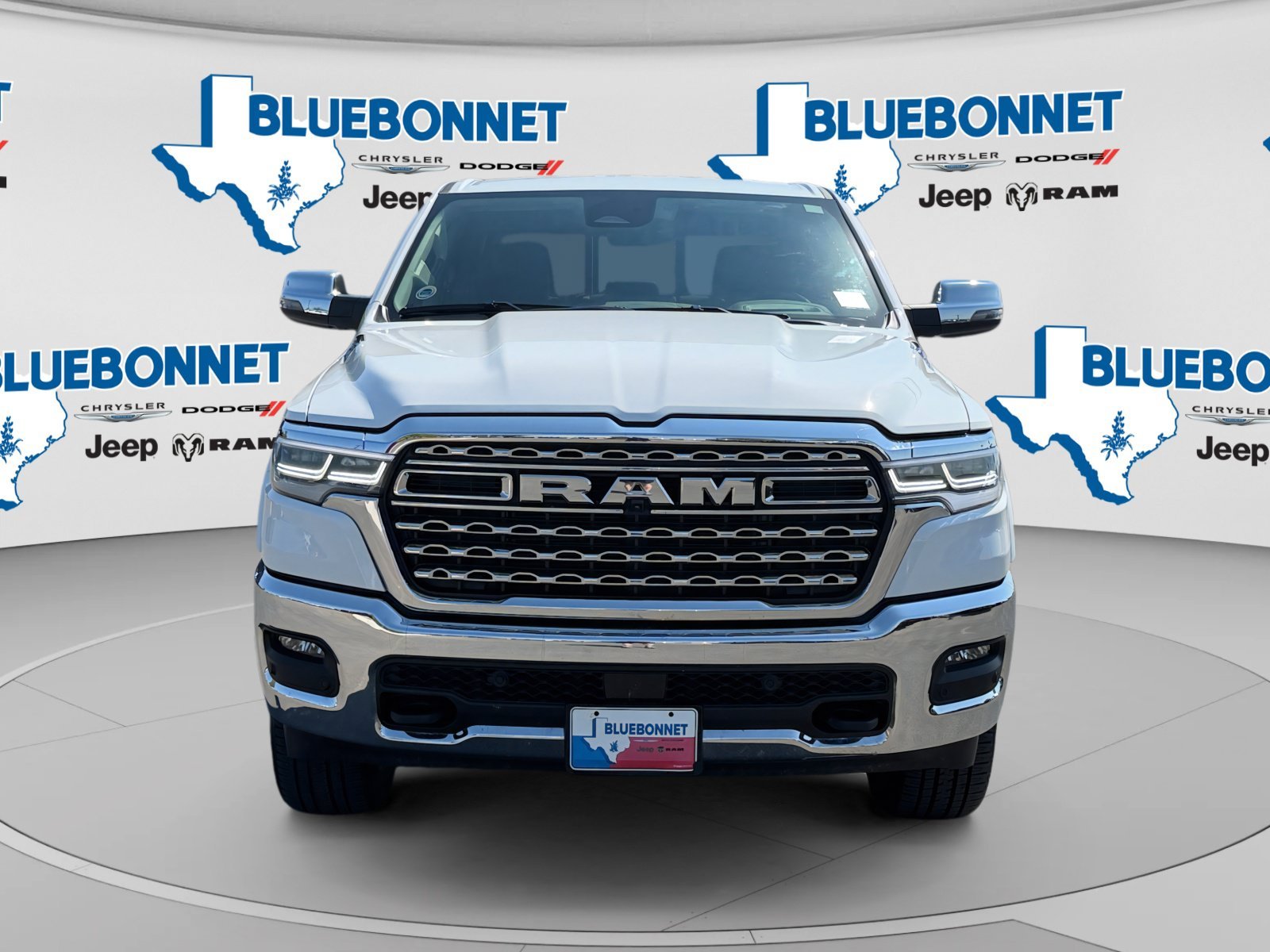 Used 2025 Bright White Clearcoat Ram Longhorn image 2