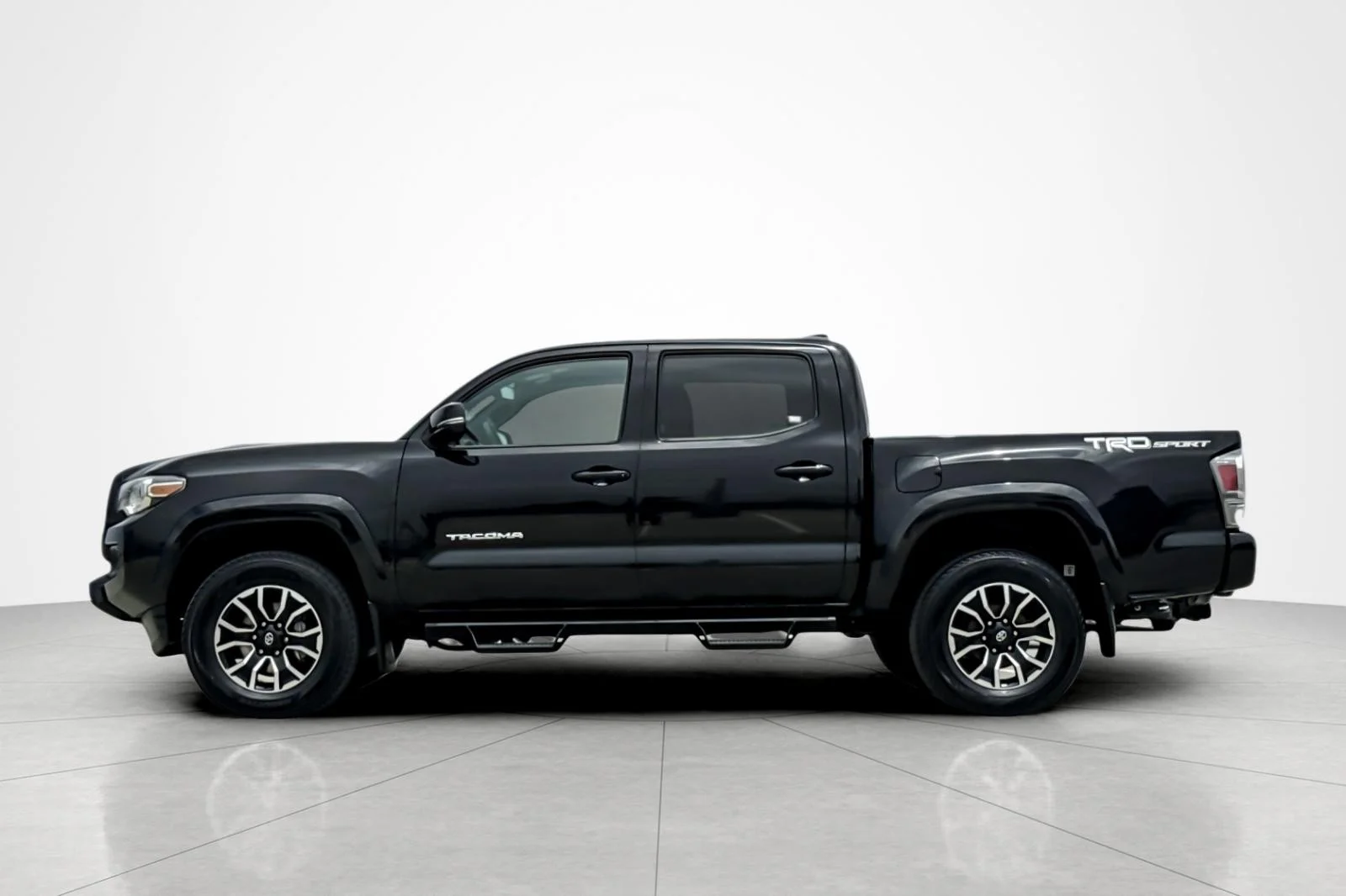 Certified Used 2021 MIDNIGHT BLACK Toyota TRD Sport image 2