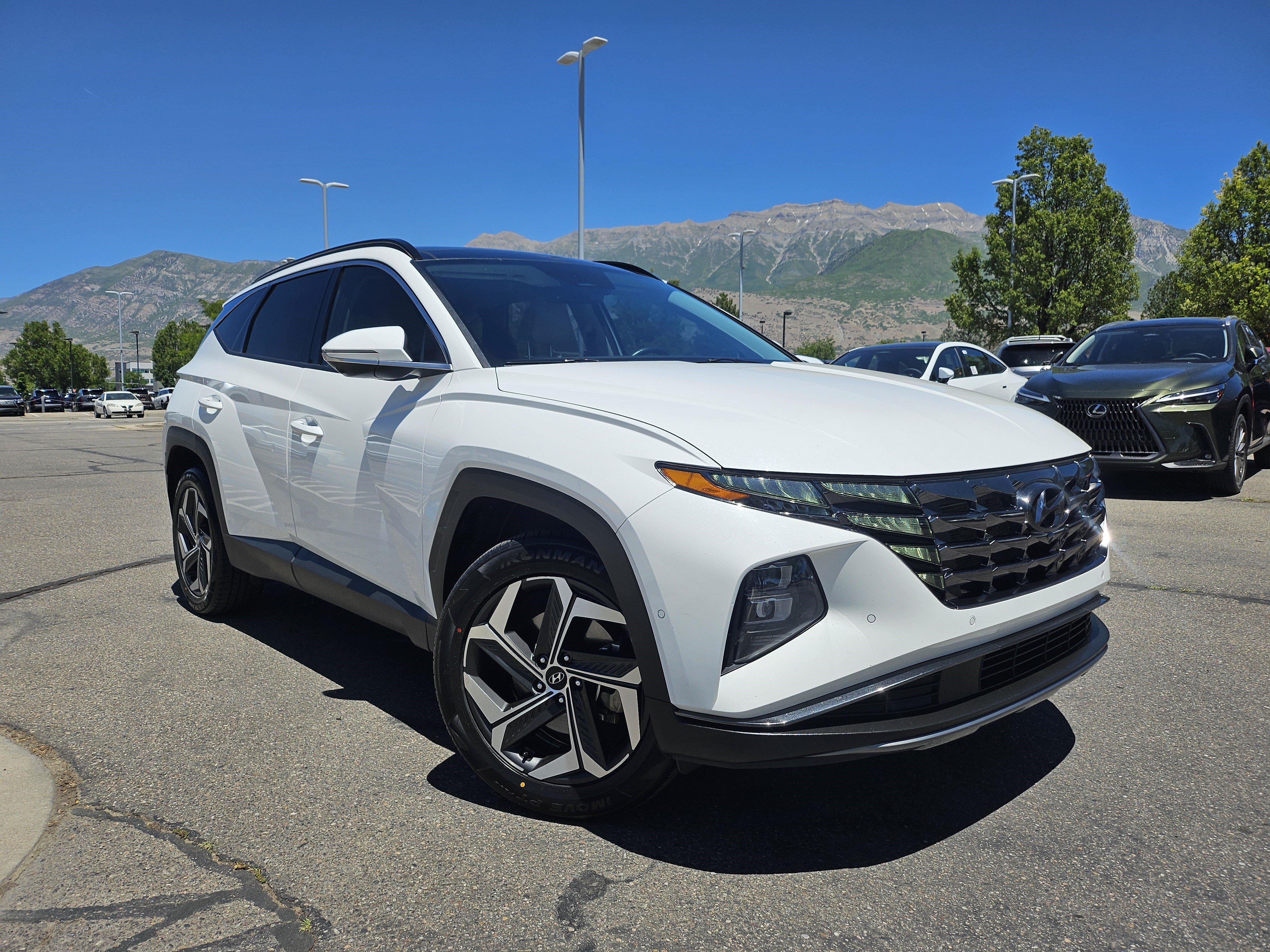 Used 2023 Serenity White Pearl Hyundai Limited image 3